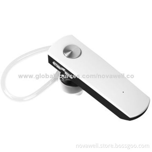 Stylish Bluetooth Mono Headset, High-quality, Low-cost, OEM Orders are Welcome